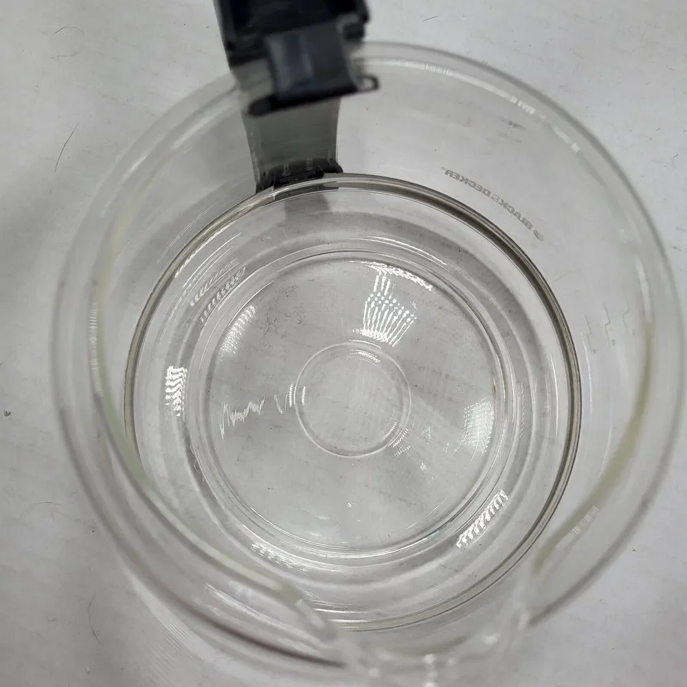 Black‎ & Decker 12 Cup Replacement Coffee Pot Carafe Glass Black Top